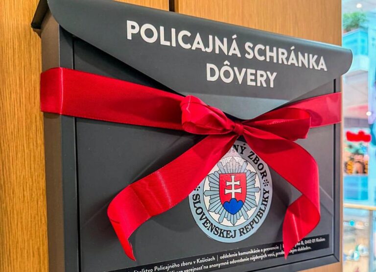 Új rendőrségi bizalmi postaládát helyeztek ki Kassán